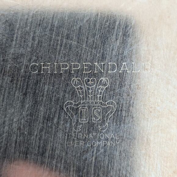 Vintage Chippendale International Silver Company Silver Plate USCG Bowl - Picture 4 of 5